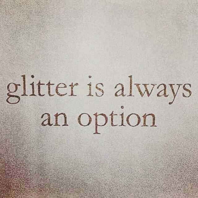 glitter