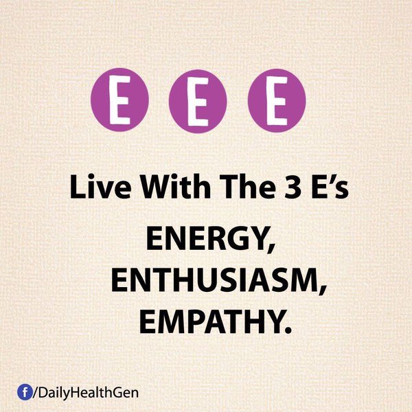 3e's