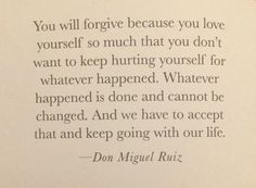 forgiveness